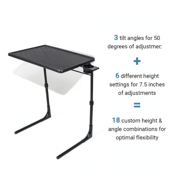 Table-Mate II Plus Foldable TV Tray Metal-1