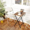 Folding TV Tray HOOBRO Modern Metal Design-3