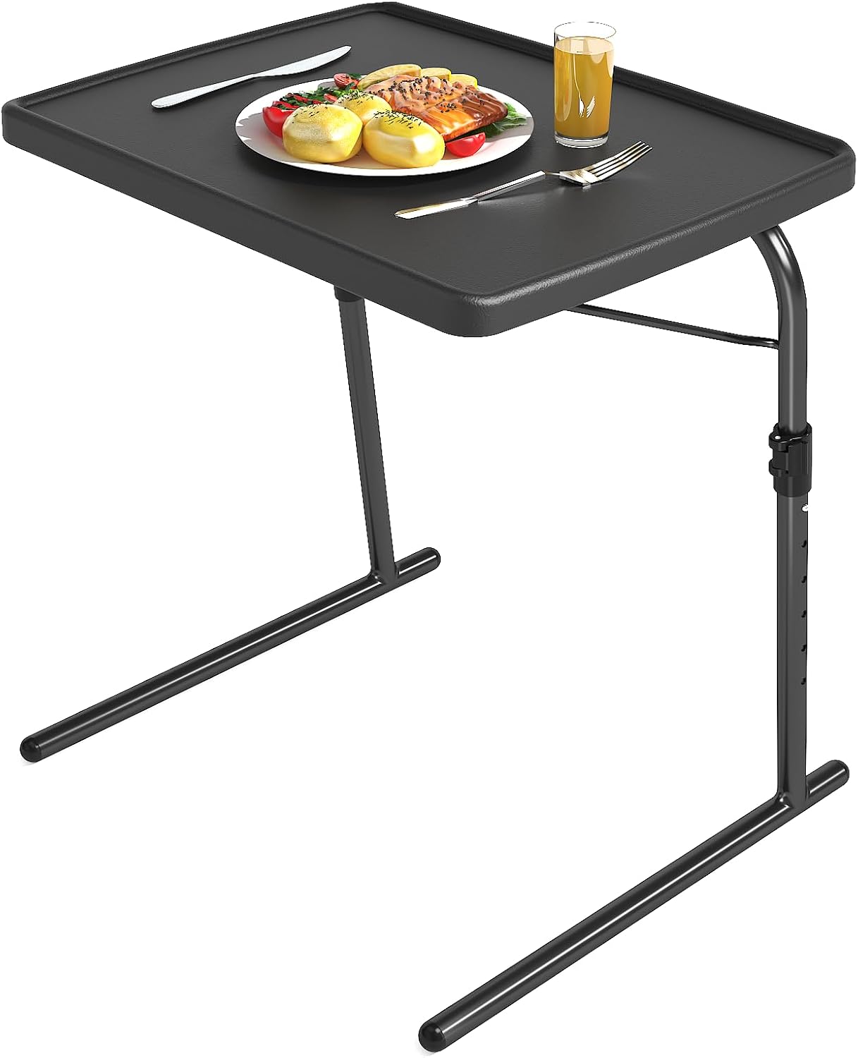 HXBOAUVS folding TV tray in a living room setting