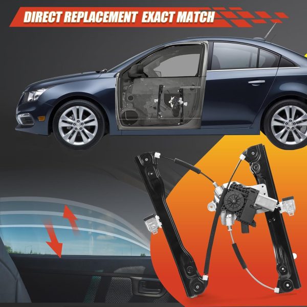 Chevrolet Cruze Power Window Regulator Metal Design 748-974-5