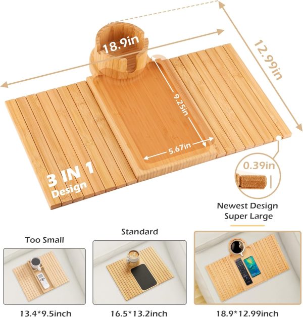 Bamboo TV Tray by BAMBOOTRAY Modern Home Kitchen-5