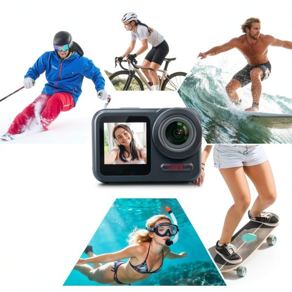Xoieod Waterproof Action Camera Black-6