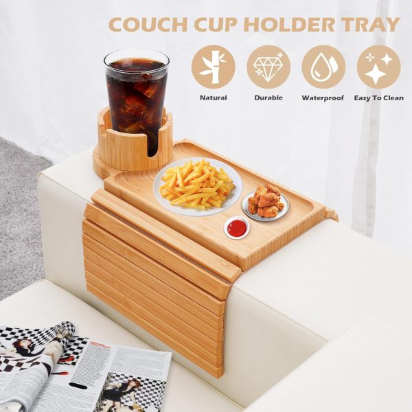 Bamboo TV Tray by BAMBOOTRAY Modern Home Kitchen-4