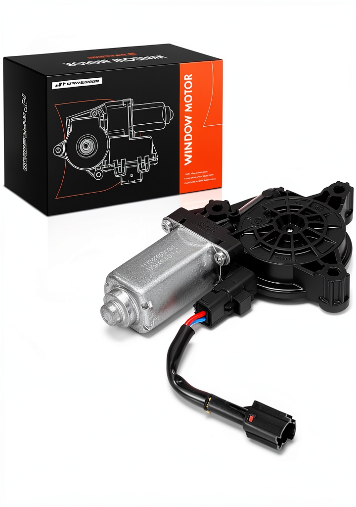 Installing Hyundai Elantra Window Motor A-Premium Direct Fit on a wooden workbench
