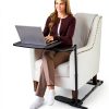 Stander Wonder Tray TV Table Powder Steel-2