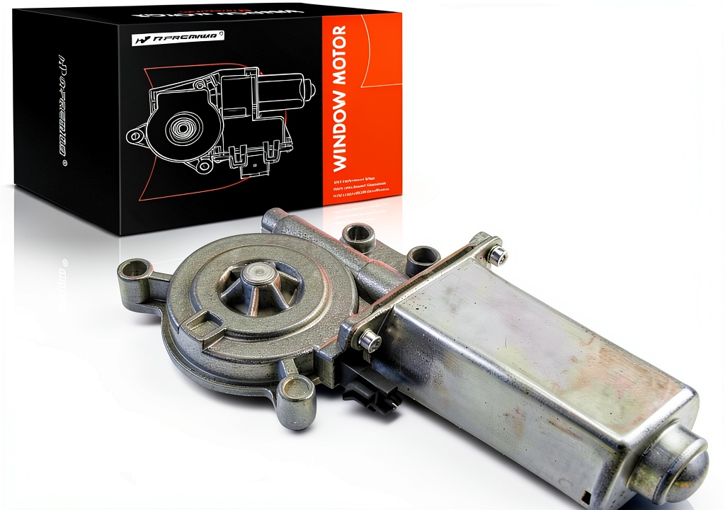 Installing A-Premium Power Window Motor for Chevrolet Tahoe on a garage bench