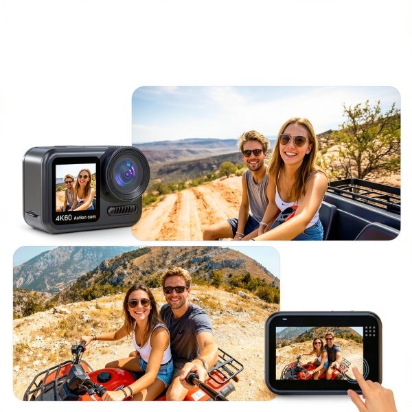 Xoieod Waterproof Action Camera Black-3