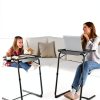 Foldable TV Tray LORYERGO Plastic Adjustable Table-1