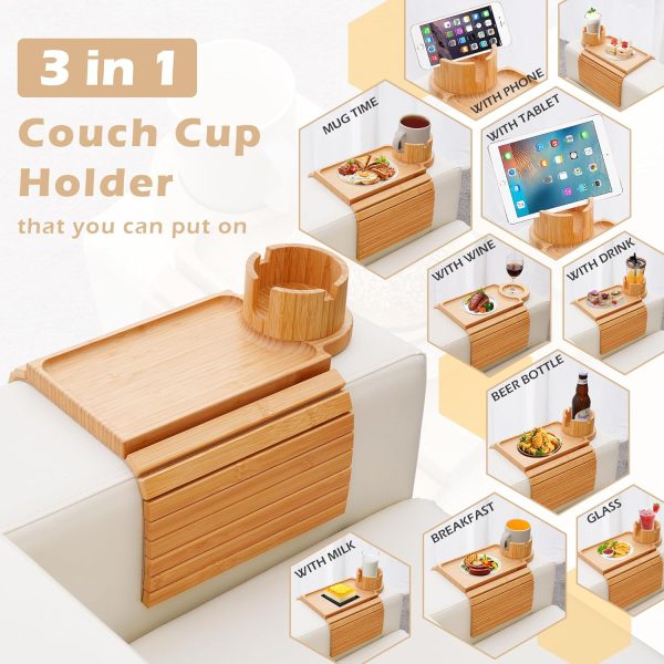 Bamboo TV Tray by BAMBOOTRAY Modern Home Kitchen-2