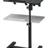 iABIFO Rotating C Shape Computer Desk Black Modern-1