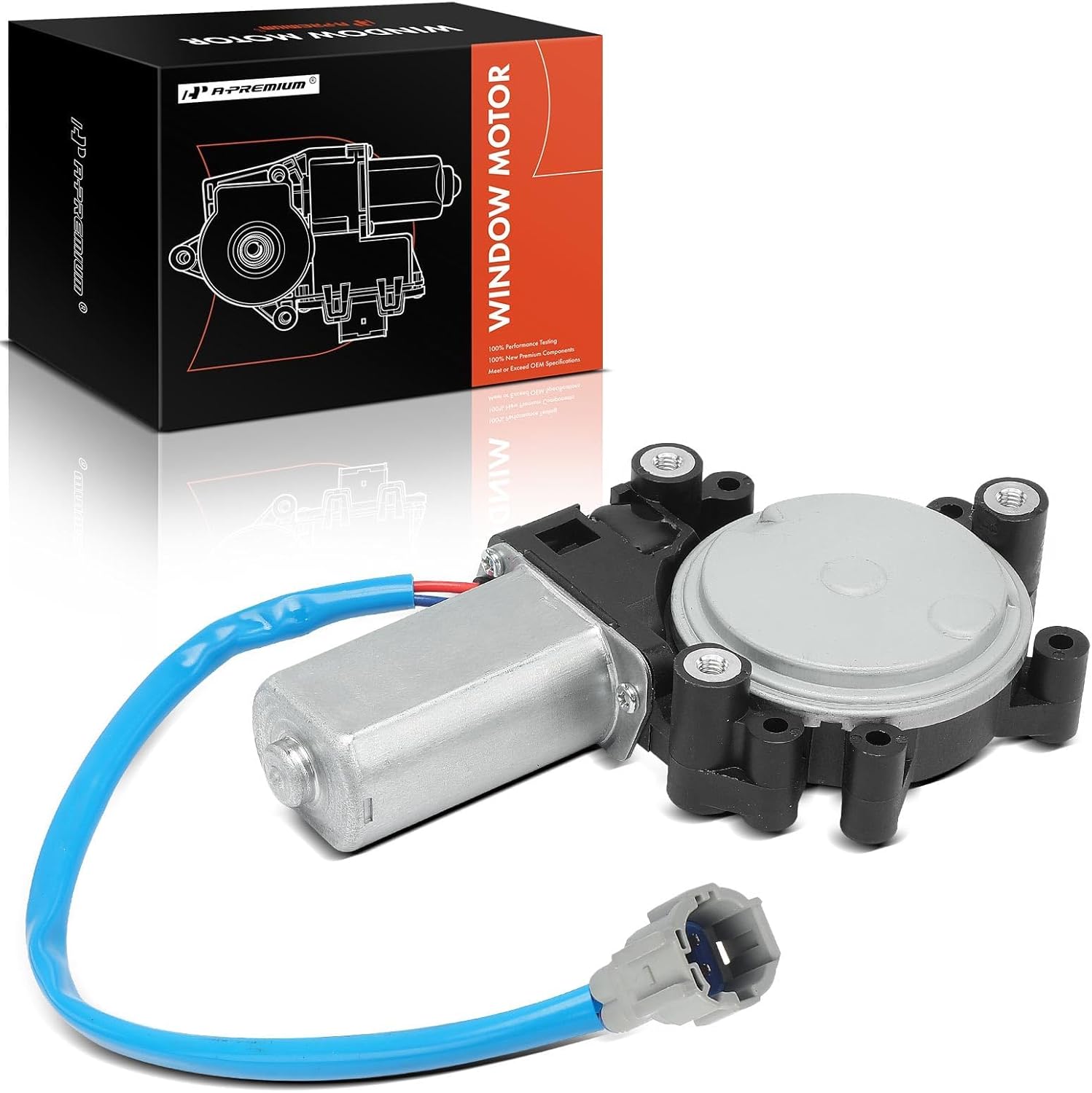 Installing Nissan Power Window Motor A-Premium Compatible on a wooden workbench