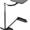 Stander Wonder Tray TV Table Powder Steel-0