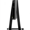 SAIJI Mobile TV Tray Table with Rolling Wheels-7