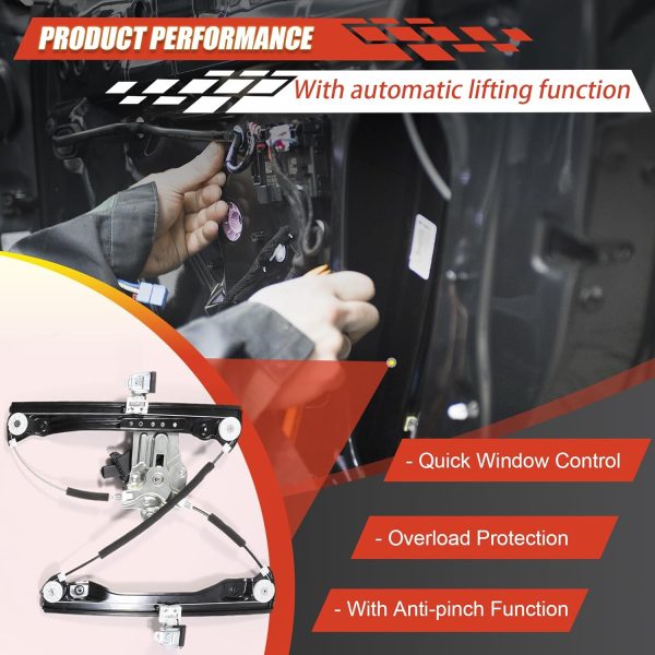 Chevrolet Cruze Power Window Regulator Metal Design 748-974-3