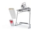 FoldWise Multifunctional Table White Bright Wood Home Office-6