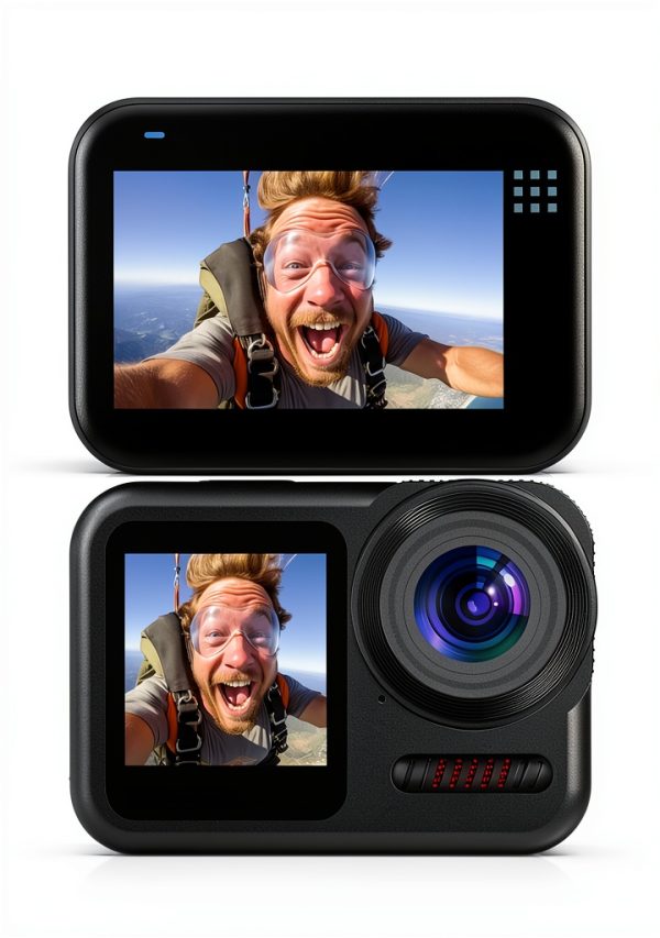 Xoieod Waterproof Action Camera Black-0