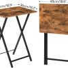 Folding TV Tray HOOBRO Modern Metal Design-2