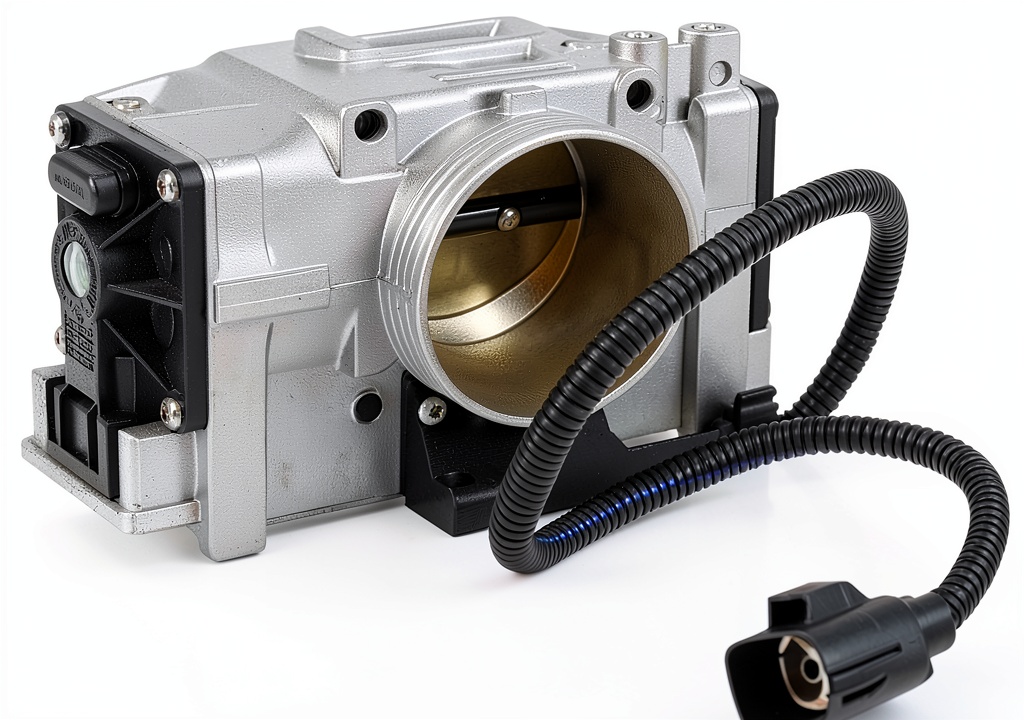HAFHNRUY throttle valve body installed in a car engine