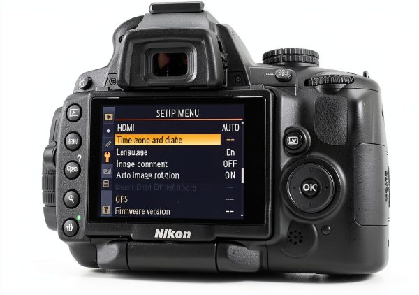 Nikon D5000 DSLR Camera Black 18-55mm Kit with 2.7" Vari‑Angle LCD-1