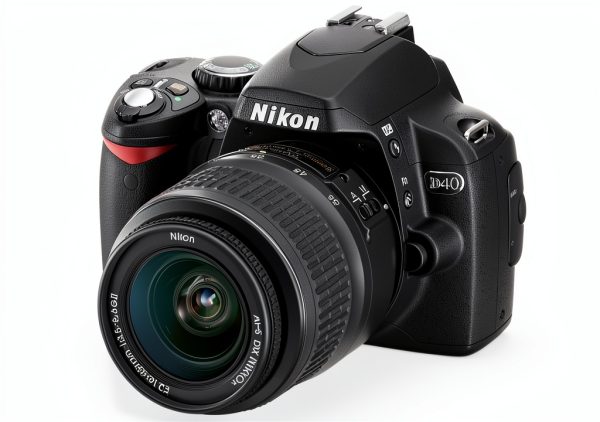 Nikon D40 DSLR Camera Black with 18-55mm f/3.5-5.6G Lens-2