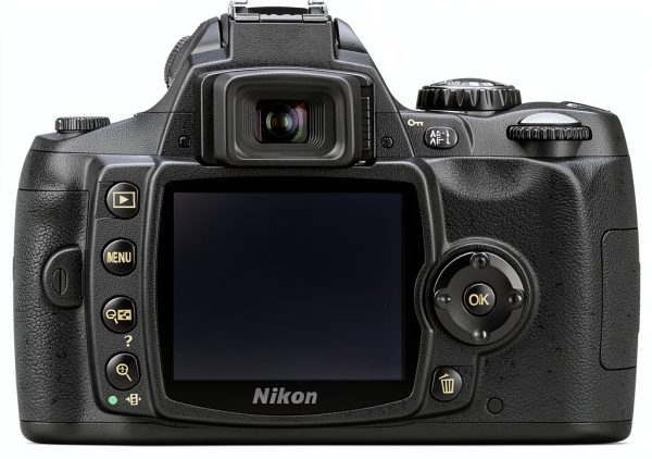 Nikon D40 DSLR Camera Black with 18-55mm f/3.5-5.6G Lens-1