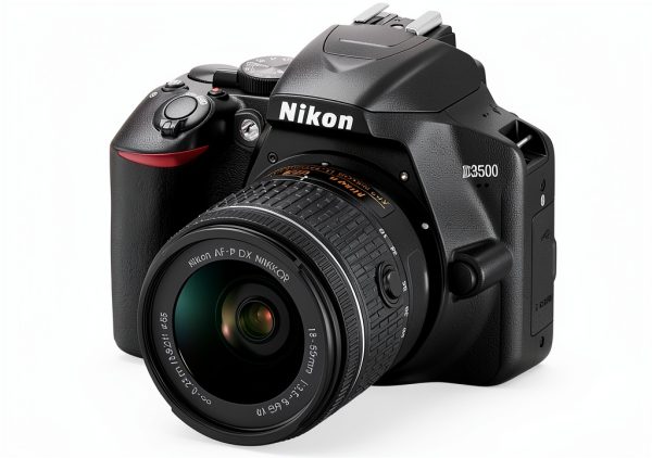 Nikon D3500 DSLR Camera Bundle with 18-55mm Lens and 64GB SD Card-2