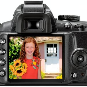 Nikon D3000 DSLR Camera Kit with 18-55mm VR Lens – 10.2MP, 3‑inch LCD-0