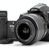 Nikon D5000 DSLR Camera Black 18-55mm Kit with 2.7" Vari‑Angle LCD-0