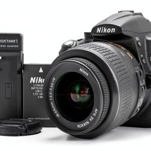 Nikon D5000 DSLR Camera Black 18-55mm Kit with 2.7" Vari‑Angle LCD-0