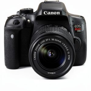 Canon EOS Rebel DSLR Camera 24.2MP with 18-55mm Lens Refurbished-0