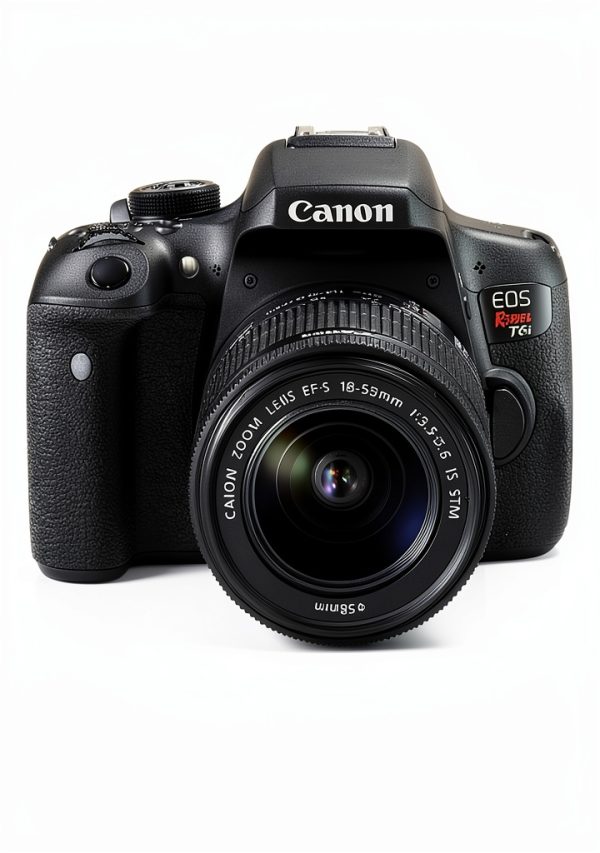 Canon EOS Rebel DSLR Camera 24.2MP with 18-55mm Lens Refurbished-0