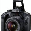 Canon EOS 4000D DSLR Camera with Bundle: Lens, Card, Tripod, Flash-7