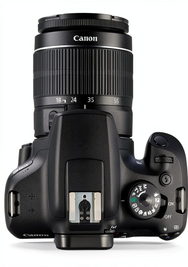 Canon EOS 2000D DSLR Bundle with 18-55mm Lens, 64GB Card, Tripod-2