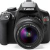 Canon EOS Rebel T6 SLR Camera Kit with 18 55mm Lens WiFi Black-0