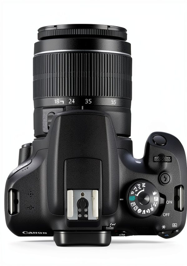 Canon EOS 2000D DSLR Camera 24.1MP, 128GB with Wide Telephoto Lenses-2