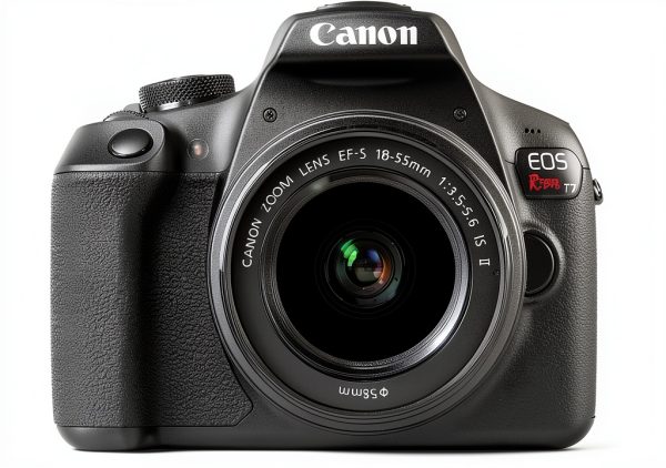 Canon EOS Rebel T7 DSLR Camera with 18-55mm Lens – Renewed Black-2
