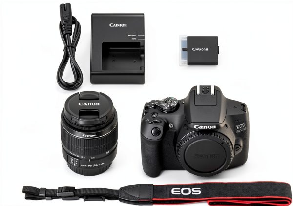 Canon EOS 2000D DSLR Camera Bundle with 18-55mm Lens, 64GB Card,-7