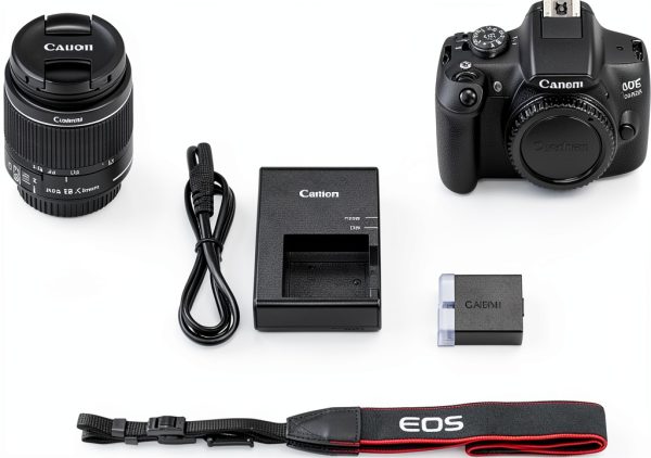 Canon EOS 2000D DSLR Camera with 18-55mm Lens, 64GB Card & Accessories-5