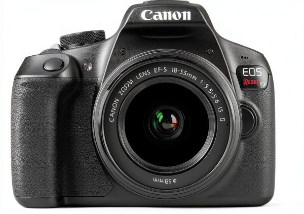 Canon EOS Rebel T7 DSLR Camera with 18-55mm Lens, 64GB Card & Bag-1