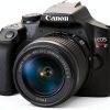 Canon EOS Rebel T7 Camera with EF 18-55mm & 75-300mm + 64GB SD Card-3