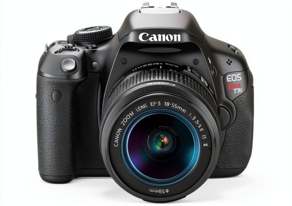 Canon EOS Rebel T3i DSLR Camera with 18-55mm IS Lens – Renewed-0