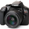 Canon EOS Rebel T6 SLR Camera Kit with 18 55mm Lens WiFi Black-1
