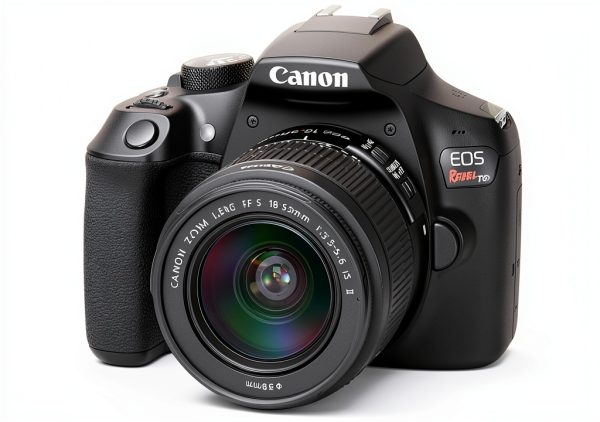 Canon EOS Rebel T6 SLR Camera Kit with 18 55mm Lens WiFi Black-1
