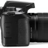 Canon EOS 4000D / Rebel T100 DSLR Camera w/EF-S 18-55mm f/3.5-5.6 Lens 3 Lens Kit Bundled with 128GB Memory + Wide Angle Lens + Telephoto Lens + Flash + More (Renewed) Black-2