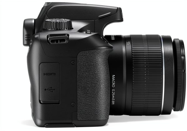 Canon EOS 4000D / Rebel T100 DSLR Camera w/EF-S 18-55mm f/3.5-5.6 Lens 3 Lens Kit Bundled with 128GB Memory + Wide Angle Lens + Telephoto Lens + Flash + More (Renewed) Black-2