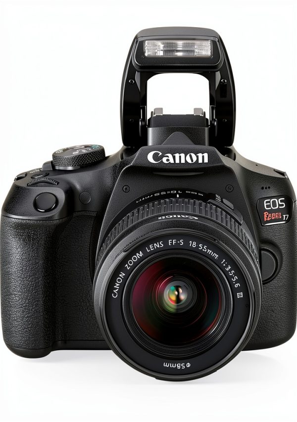 Canon EOS Rebel T7 DSLR Camera Bundle with 18-55mm Lens & 64GB Card-1