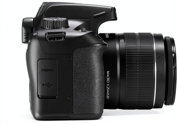 Canon EOS 4000D DSLR Camera with Bundle: Lens, Card, Tripod, Flash-4