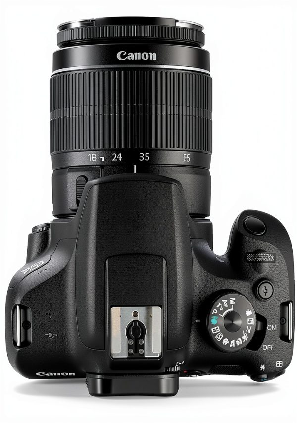 Canon EOS Rebel T7 Camera with EF 18-55mm & 75-300mm + 64GB SD Card-6