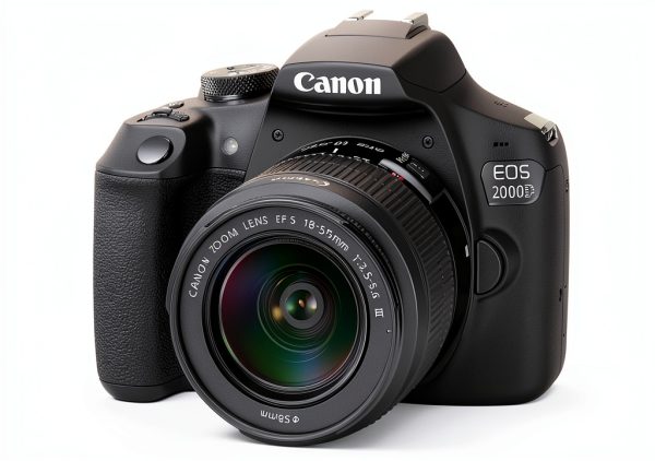 Canon EOS 2000D DSLR Camera with 18-55mm Lens, 64GB Card & Accessories-1
