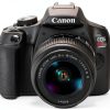 Canon EOS Rebel T7 DSLR Camera with 18-55mm Lens – Renewed Black-1